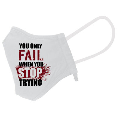 YOU ONLY FAIL WHEN YOU STOP TRYING Thumbnail